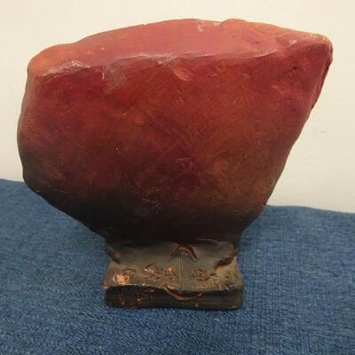 LOT 120. TWO SEAN CORNER CLAY SCULPTURES