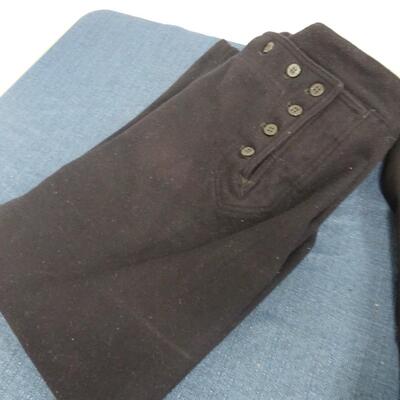 LOT 126. WOOL US NAVY UNIFORMS WITH 13 BUTTON PANTS