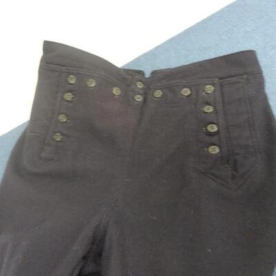 LOT 126. WOOL US NAVY UNIFORMS WITH 13 BUTTON PANTS
