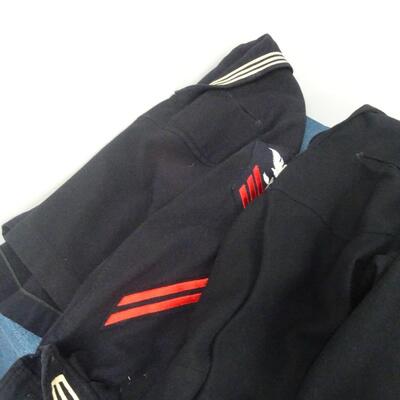 LOT 126. WOOL US NAVY UNIFORMS WITH 13 BUTTON PANTS