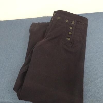 LOT 126. WOOL US NAVY UNIFORMS WITH 13 BUTTON PANTS