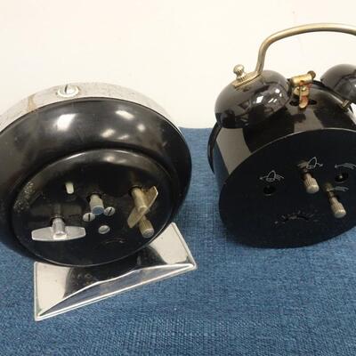 LOT 130.  TWO ALARM CLOCKS