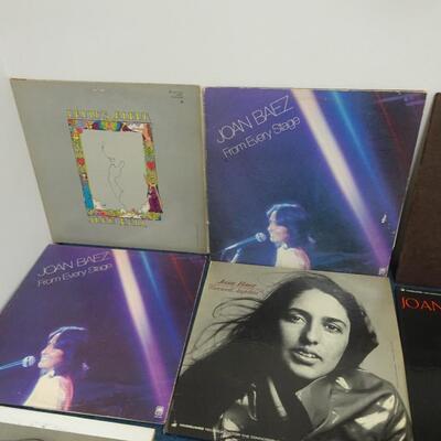 LOT 134. VARIETY OF ALBUMS (20 ALBUMS ALBUMS COVERS FROM POOR TO GOOD CONDITION)