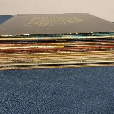 LOT 135. VARIETY OF ALBUMS (20 ALBUMS ALBUMS COVERS FROM POOR TO GOOD CONDITION)