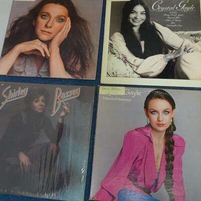 LOT 141. (20 ALBUMS ALBUMS COVERS FROM POOR TO GOOD CONDITION)