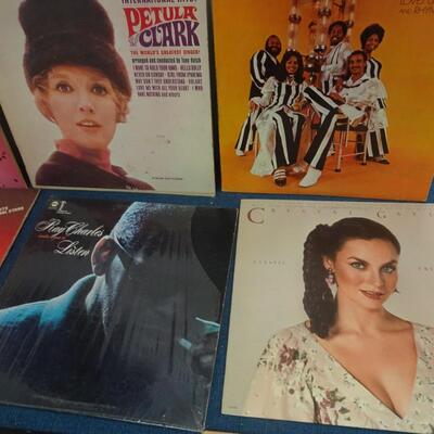 LOT 142. (20 ALBUMS ALBUMS COVERS FROM POOR TO GOOD CONDITION)