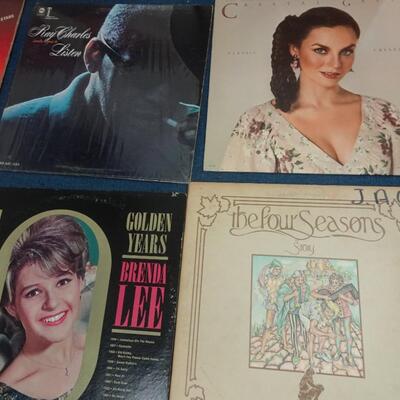 LOT 142. (20 ALBUMS ALBUMS COVERS FROM POOR TO GOOD CONDITION)