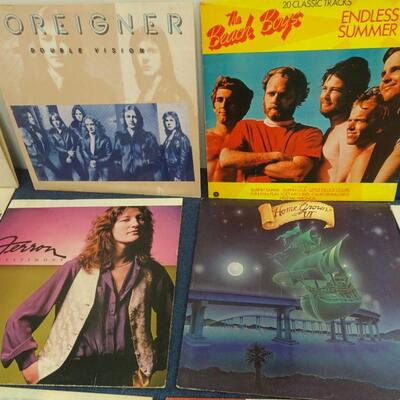 LOT 143. (20 ALBUMS ALBUMS COVERS FROM POOR TO GOOD CONDITION)