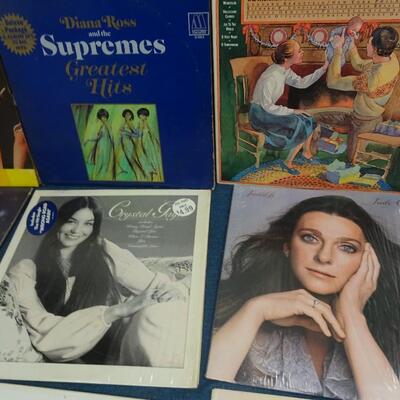 LOT 143. (20 ALBUMS ALBUMS COVERS FROM POOR TO GOOD CONDITION)