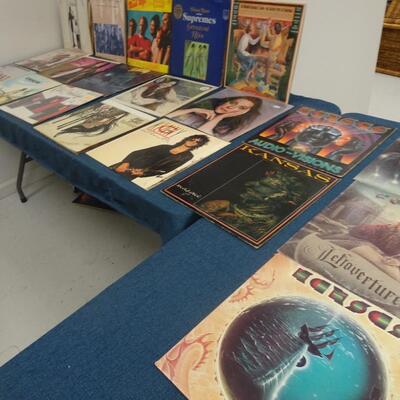 LOT 143. (20 ALBUMS ALBUMS COVERS FROM POOR TO GOOD CONDITION)