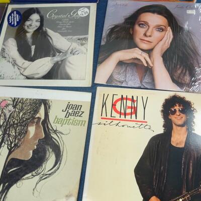 LOT 143. (20 ALBUMS ALBUMS COVERS FROM POOR TO GOOD CONDITION)