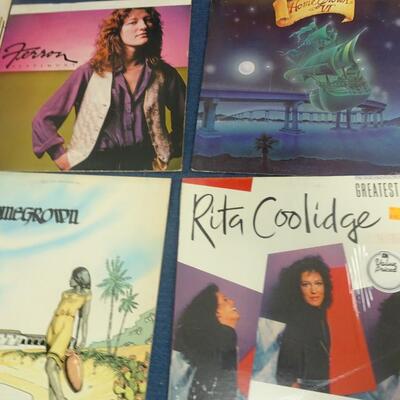 LOT 143. (20 ALBUMS ALBUMS COVERS FROM POOR TO GOOD CONDITION)
