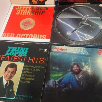 LOT 144. (20 ALBUMS ALBUMS COVERS FROM POOR TO GOOD CONDITION)