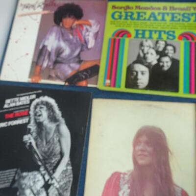 LOT 145. (20 ALBUMS ALBUMS COVERS FROM POOR TO GOOD CONDITION)