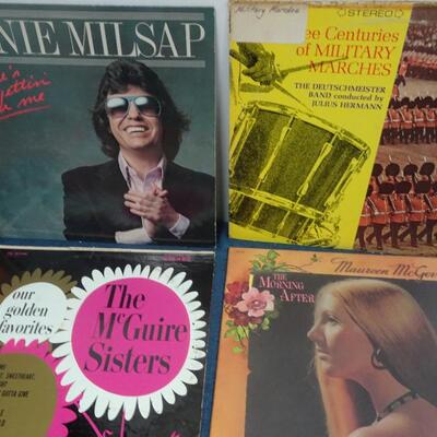 LOT 145. (20 ALBUMS ALBUMS COVERS FROM POOR TO GOOD CONDITION)