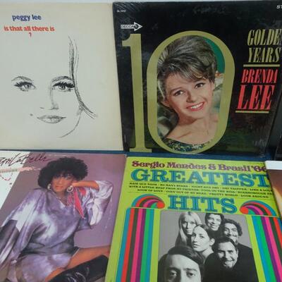 LOT 145. (20 ALBUMS ALBUMS COVERS FROM POOR TO GOOD CONDITION)
