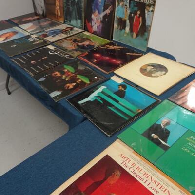 LOT 146.  (20 ALBUMS ALBUMS COVERS FROM POOR TO GOOD CONDITION)