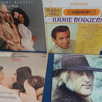 LOT 148. (20 ALBUMS ALBUMS COVERS FROM POOR TO GOOD CONDITION)