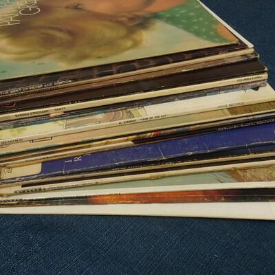 LOT 150. (20 ALBUMS ALBUMS COVERS FROM POOR TO GOOD CONDITION)