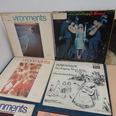 LOT 154. (20 ALBUMS ALBUMS COVERS FROM POOR TO GOOD CONDITION)