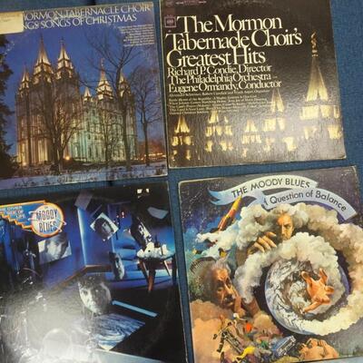 LOT 156.  (20 ALBUMS ALBUMS COVERS FROM POOR TO GOOD CONDITION)