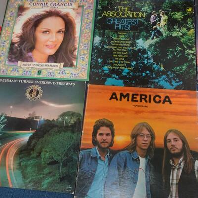 LOT 156.  (20 ALBUMS ALBUMS COVERS FROM POOR TO GOOD CONDITION)