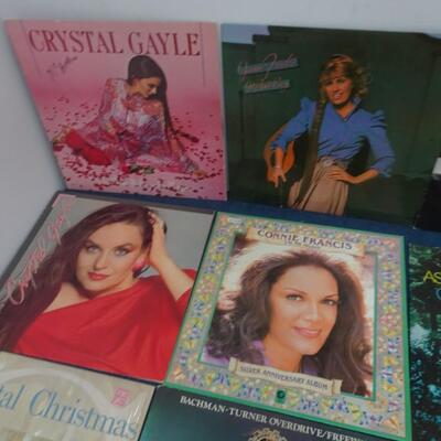 LOT 156.  (20 ALBUMS ALBUMS COVERS FROM POOR TO GOOD CONDITION)