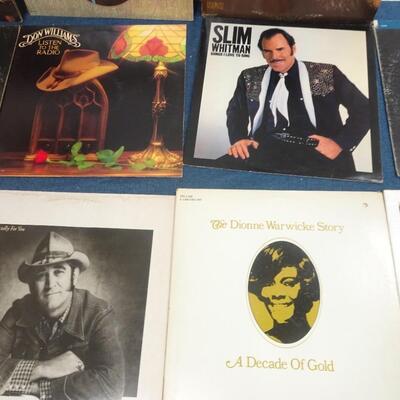 LOT 157. (20 ALBUMS ALBUMS COVERS FROM POOR TO GOOD CONDITION)
