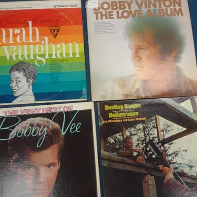 LOT 160. (20 ALBUMS ALBUMS COVERS FROM POOR TO GOOD CONDITION)