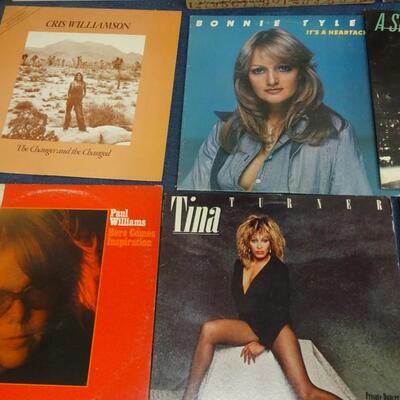LOT 158. (20 ALBUMS ALBUMS COVERS FROM POOR TO GOOD CONDITION)