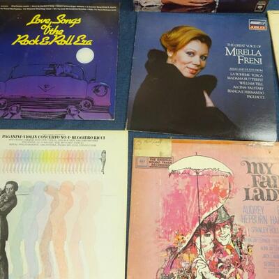LOT 159. (20 ALBUMS ALBUMS COVERS FROM POOR TO GOOD CONDITION)