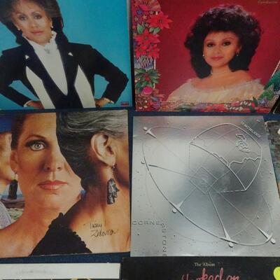 LOT 159. (20 ALBUMS ALBUMS COVERS FROM POOR TO GOOD CONDITION)