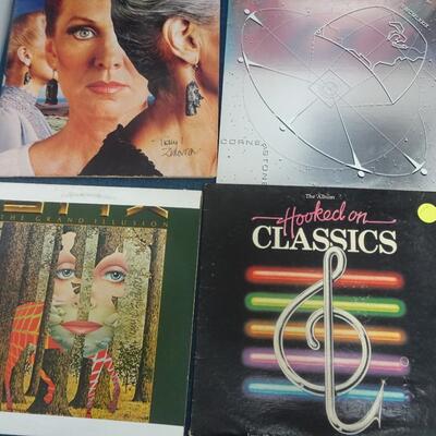 LOT 159. (20 ALBUMS ALBUMS COVERS FROM POOR TO GOOD CONDITION)