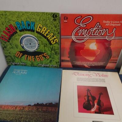 LOT 161. (20 ALBUMS ALBUMS COVERS FROM POOR TO GOOD CONDITION)