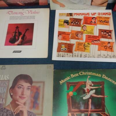LOT 161. (20 ALBUMS ALBUMS COVERS FROM POOR TO GOOD CONDITION)