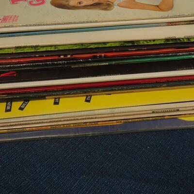 LOT 161. (20 ALBUMS ALBUMS COVERS FROM POOR TO GOOD CONDITION)