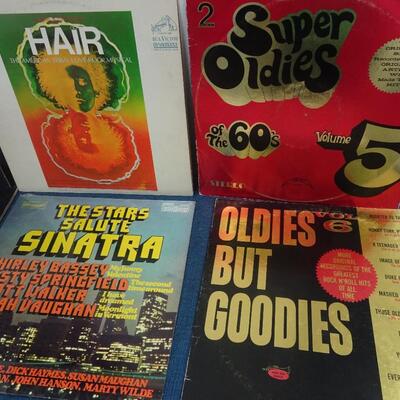 LOT 162. (20 ALBUMS ALBUMS COVERS FROM POOR TO GOOD CONDITION)