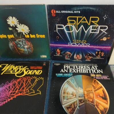 LOT 162. (20 ALBUMS ALBUMS COVERS FROM POOR TO GOOD CONDITION)
