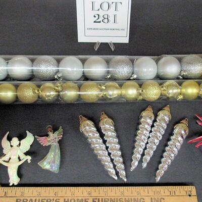 Plastic Christmas Ornaments