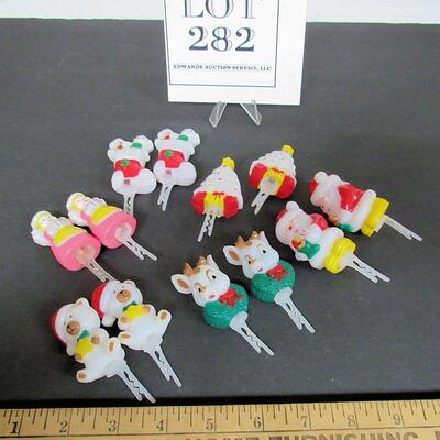 Plastic Christmas Light Covers Set 1