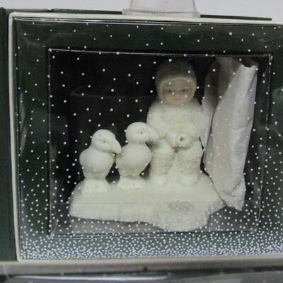 2 Older Dept 56 Figurines in Boxes: Fishing For Dreams and This Will Cheer You Up