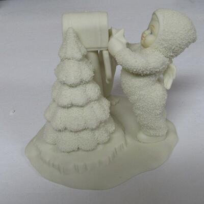 2 Older Dept 56 Figures in Box #2: Stars in a Row Tick Tac Toe and You Didn't Forget Me
