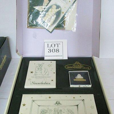 Dept 56 Friendship Club Complete Set, 1998, in Large Box