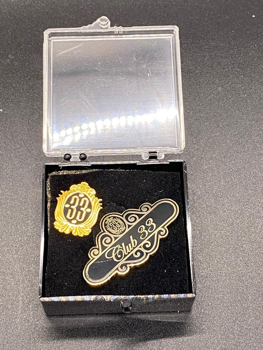 ピンズ・ピンバッジ・缶バッジ Disney 33 secret club pin 33周年記念ピンバッジ クラブ33 ディズニー｜Yahoo!フリマ（旧