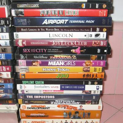 MS 40 DVDs + 5 BluRay Discs  Assorted Avengers West Side Story Scrooge Earth to Moon Documentaries