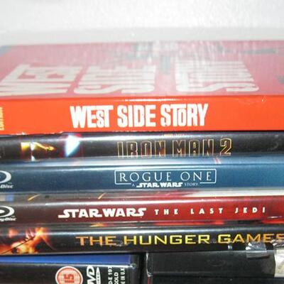 MS 40 DVDs + 5 BluRay Discs  Assorted Avengers West Side Story Scrooge Earth to Moon Documentaries