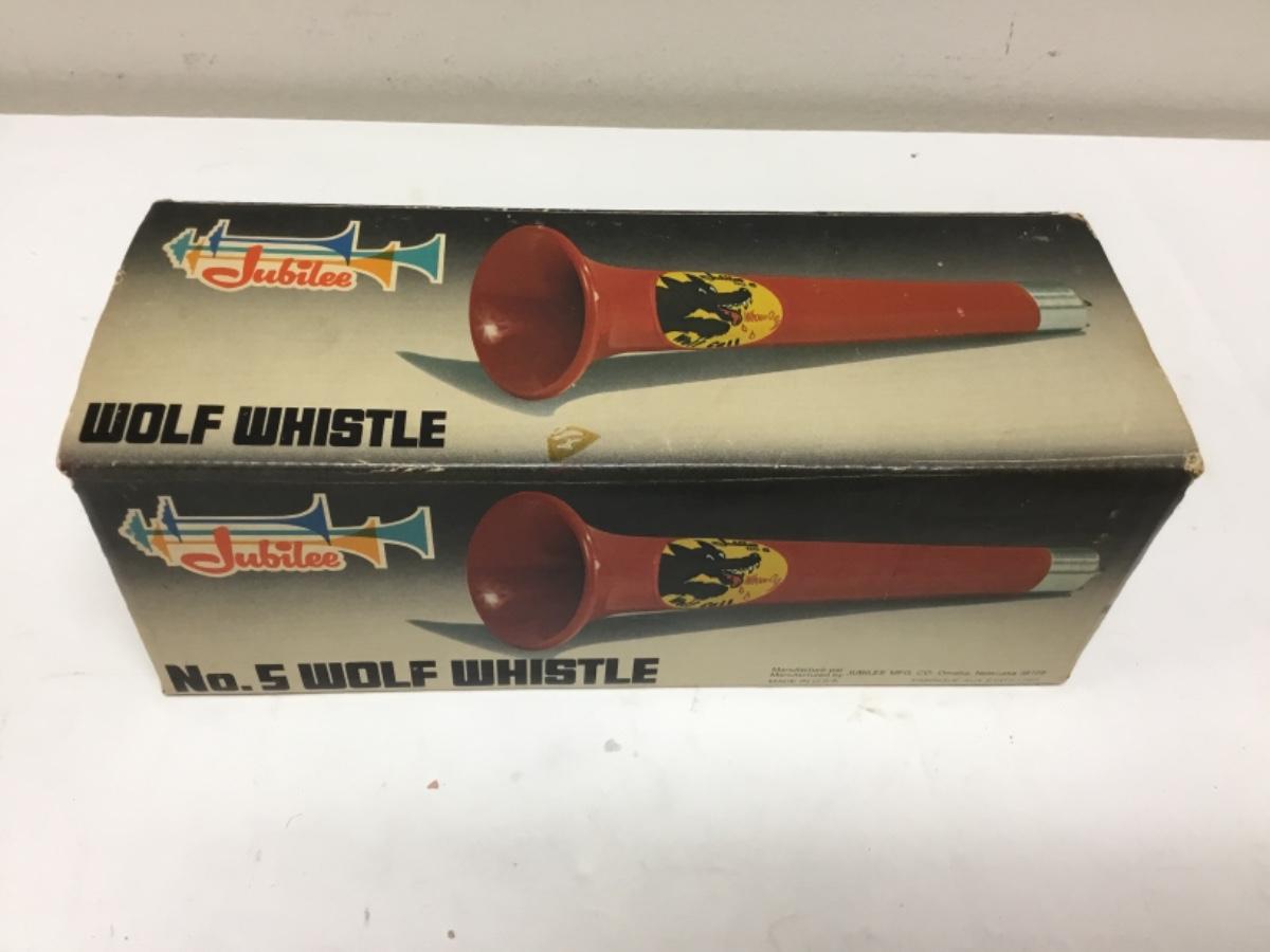 美品】貴重 エアーホーン アメリカ Jubilee no.5 wolf whistle
