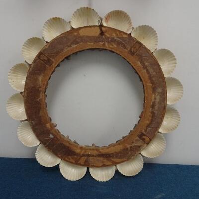LOT 181. SHELL WREATH OR FRAME