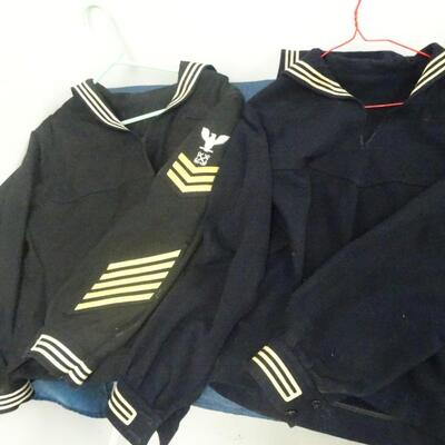 LOT 185. WOOL US NAVY UNIFORMS SHIRTS