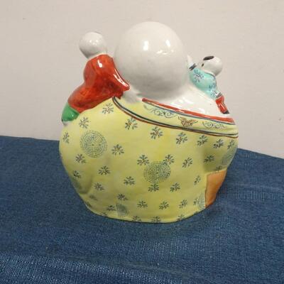 LOT 188. LAUGHING BUDDHA FIGURINE